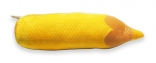 Подушка Олівець, жовта в горох 55 см