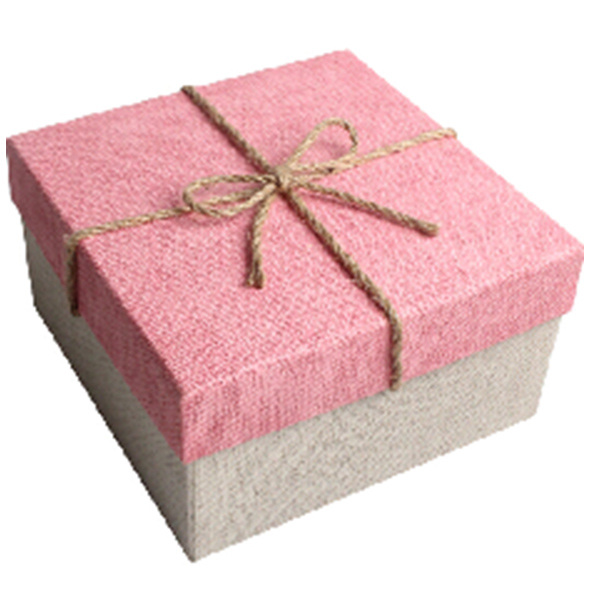 Набір подарункових коробок Рожевий, 3 шт.