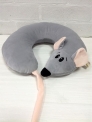 Подушка для подорожей Мишка 30см