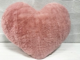 Текстильний сувенір Серденько 40см (рожеве)