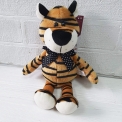 Іграшка м'яконабивна тигр Дарсі - 2,  19 см