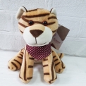Іграшка м'яконабивна тигр Крістофер  16,5 см