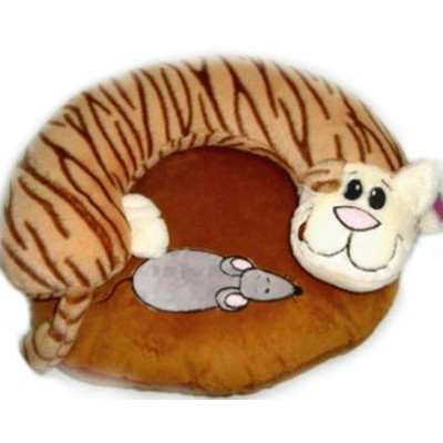 Подушка-іграшка в авто Кіт з мишкою