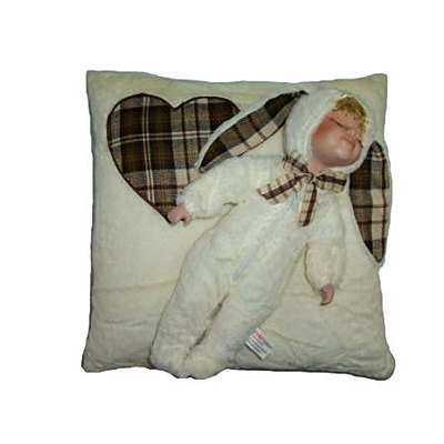 Порцелянова лялька з подушкою (022146)