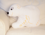 Подушка декоративна Мишка білий