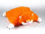 Подушка-іграшка Кіт кучерявий рудий 40 * 40 см