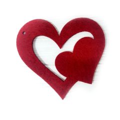 Готові вироби з фетру love