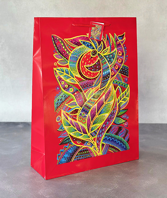 Пакет пп.44*33*10 "Чарівна птаха"