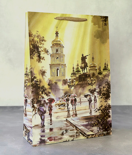 Пакет пп.45*31*19 "Софія"/Крафт