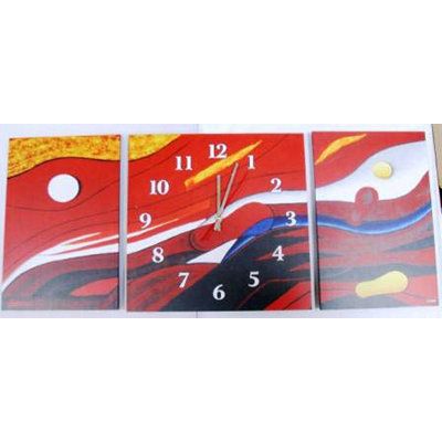 Годинник-триптих 36*36"Чарівний сон"