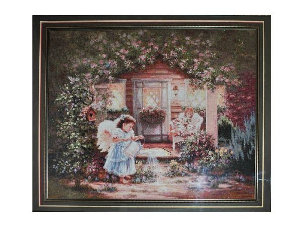 Kit embroidery cross Angel