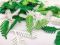 Decorative product Conifer branch, 7 cm, 30 pcs in a pack/U