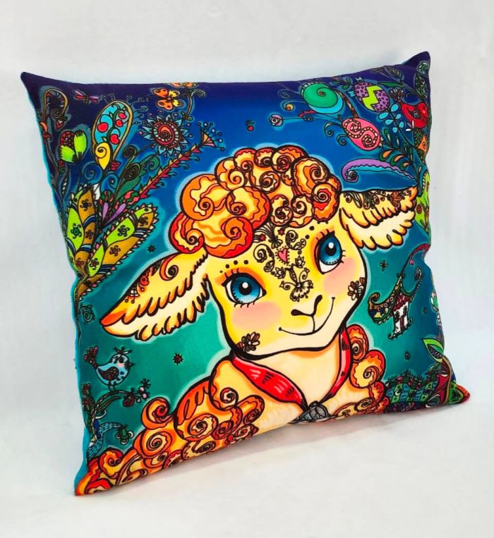 Подушка "Ягнятко" 36*36 см