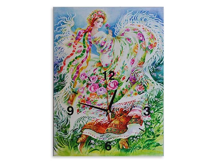 Wall clock 40*28 Ukrainochka