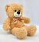Cream 47 cm. Teddy bear toy.