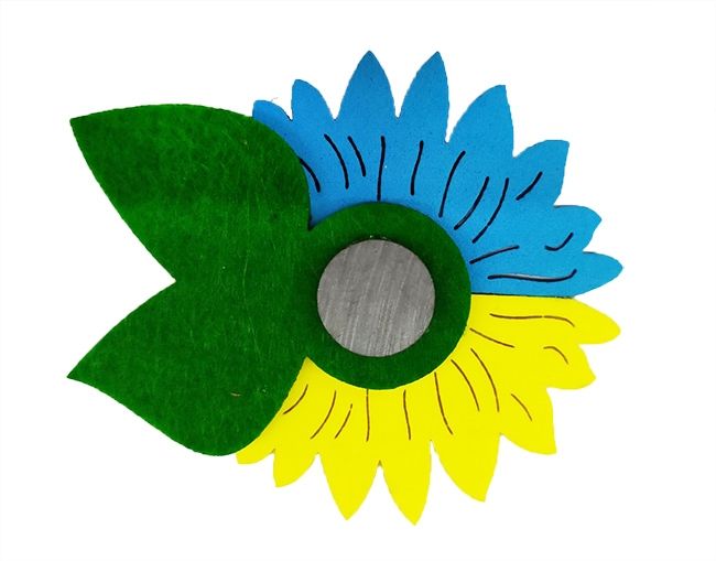 Magnet Everything will be Ukraine, 9.5 cm, 6 pcs. in pack