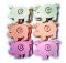 Decorative felt product Piglet, 7 cm, mix colors, 60 pcs. in the pack.