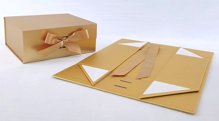 Gift box 33.5*26*15.5cm gold