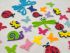 Виріб декоративний з фетру "Світ комах", 30 шт в пак