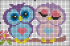 Set for creativity with rhinestones (sticker) Owl 17 * 12 cm