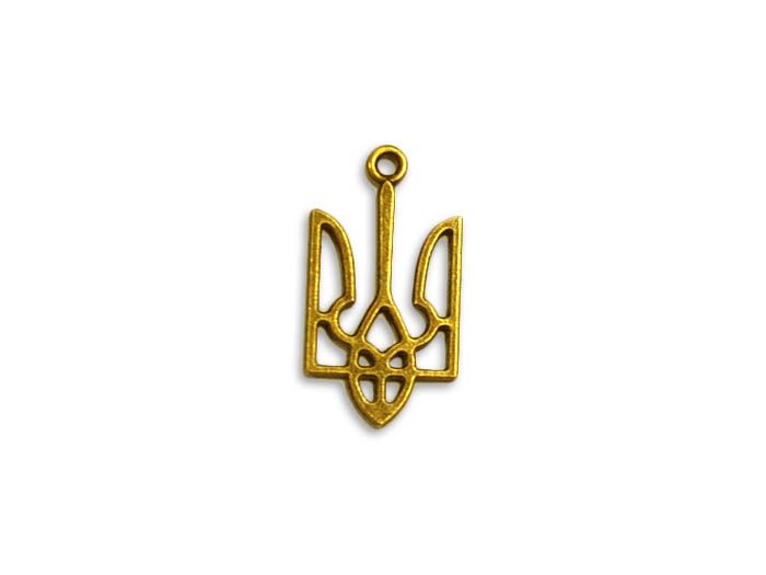 Фурнітура металева "Золотий тризуб" 18мм 50шт в пак