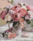Bouquet for your beloved, 40*50cm. Set with rhinestones (canvas+holder)