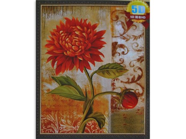 Kit embroidery cross Dahlia