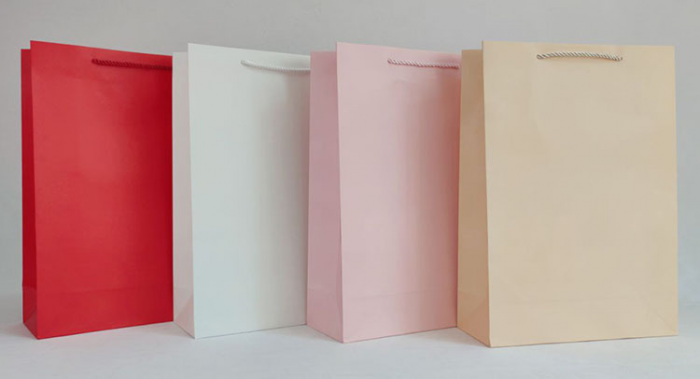 Paper package 31*35*11cm Single-color bright, 12 pcs per pack.