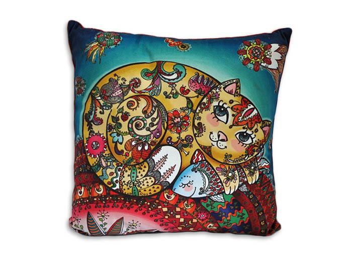 Pillow Cat-purr