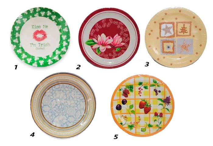 Paper plates - 1