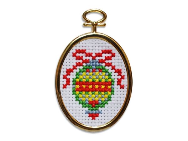 Embroidery kit with frame Toy