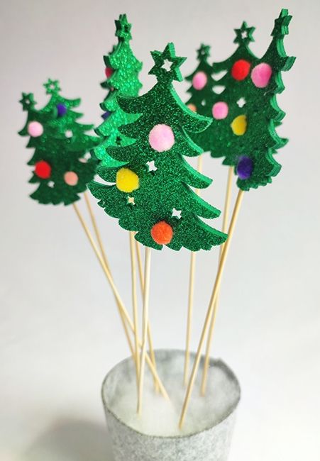 Decorative product topper Christmas tree