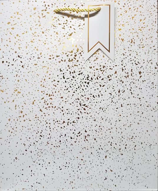 Пакет 30*39*14.2cm"Золоте тиснення" 12шт в пак