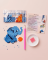 Set for creativity with pastes (sticker) Baby elephant with a ball 12 * 12 cm