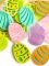 Decorative product made of felt Easter cut-outs, 6 cm, 30 pieces in a pack