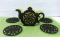 Set of stands Tea traditions, 4 pieces, 18 cm