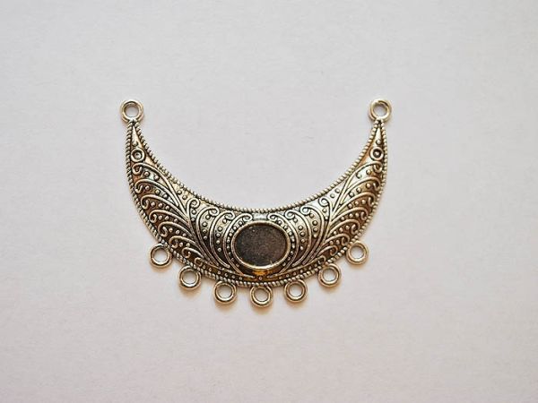 Accessories metal silver Crescent