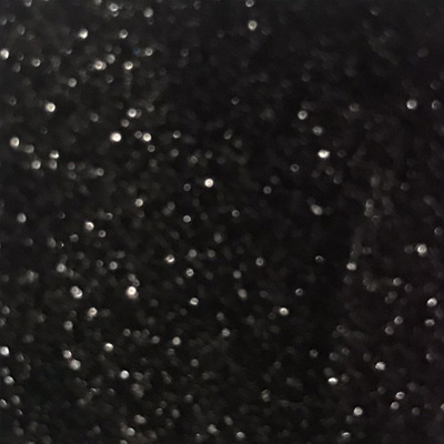 Non-woven fabric with glue on glue base, black, w. 1.5 m