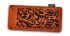 Case for glasses made of felt, terracotta