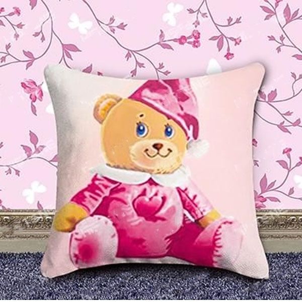 Set for creativity with rhinestones Pillowcase Teddy bear 40 * 40cm