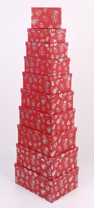 Gift box set Silver gifts, 10 pcs. per pack