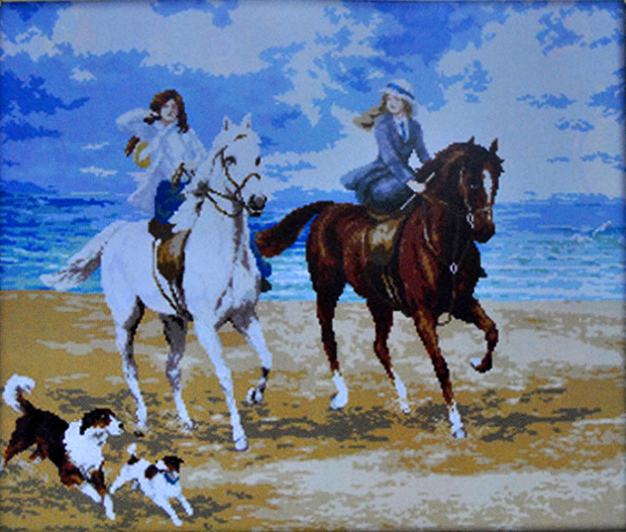 Embroidery kit Sea walk 79*69