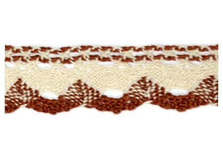Brown lace-dairy, C/b 2.5 cm