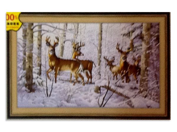 Kit embroidery cross Deer