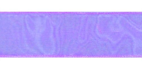 Стрічка з органзи, бузкова, ширина 2 см; 45,7 м в рул. (D563,21)