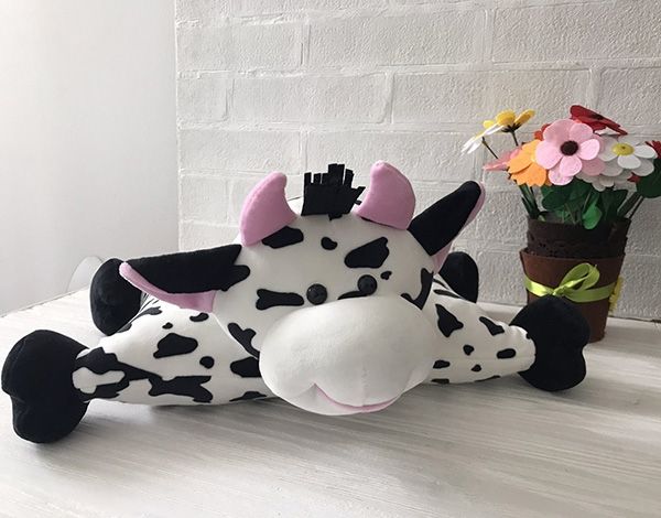 Pillow - toy Cow 38 * 40 cm