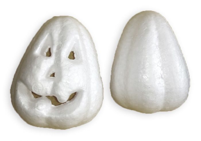 The product of foam plastic Pumpkin of two halves 11 cm, 10 pcs. in yn