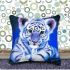 Set for creativity with rhinestones Pillowcase Tiger cub 40 * 40cm