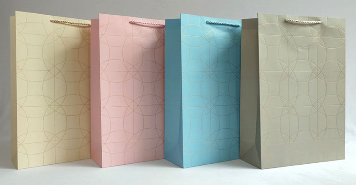 Paper package 26*33*12cm Holiday Lines, 12 pcs per pack.