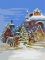 Christmas.  Nadia Starovoitova 30*40 cm. Set for creativity picture by numbers